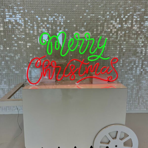 MERRY CHRISTMAS NEON SIGN